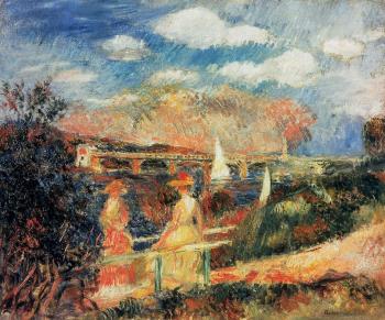 Pierre Auguste Renoir : The Banks of the Seine at Argenteuil